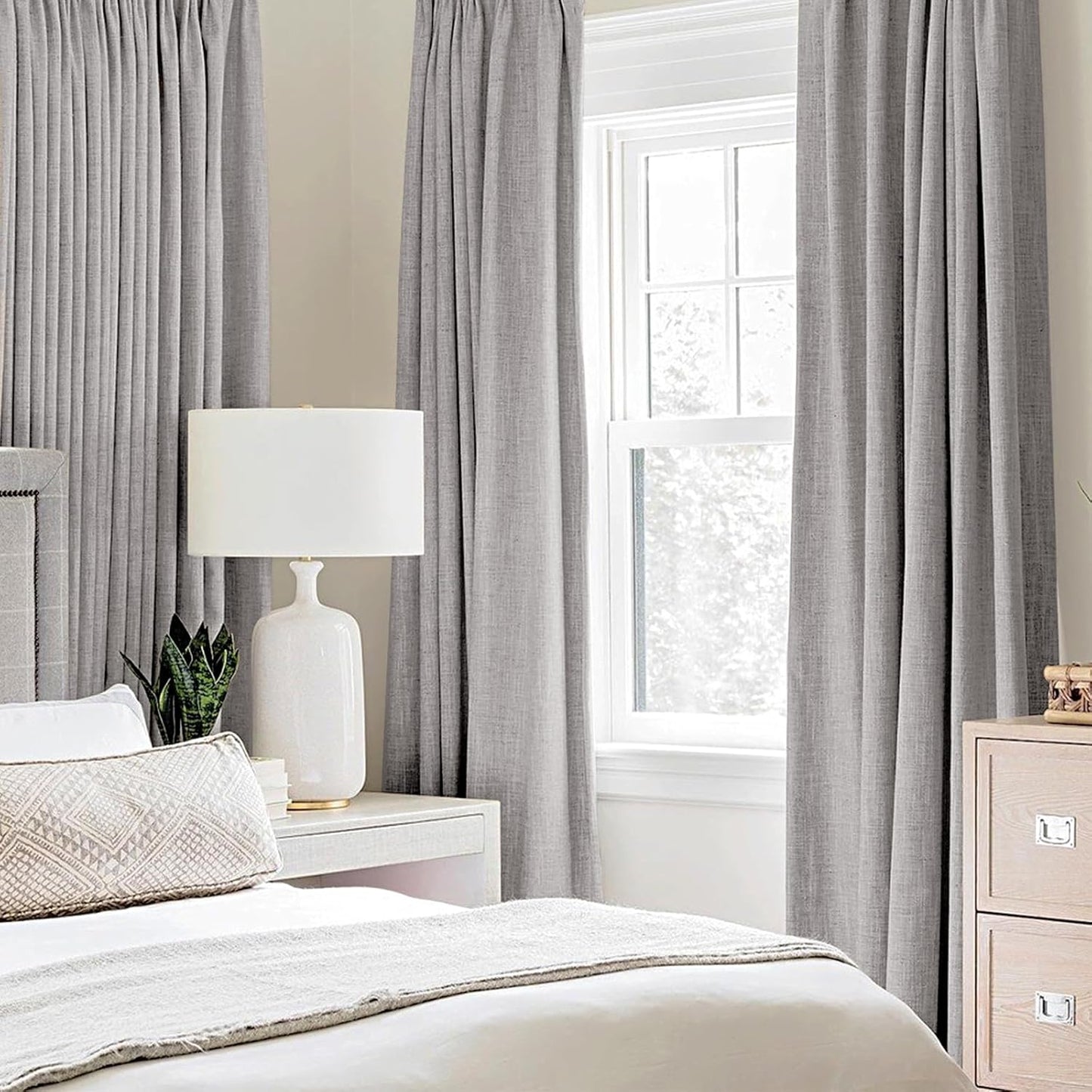 MIULEE Blackout Curtains 52x72, 2 Panels