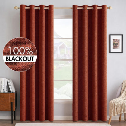 MIULEE Blackout Curtains 52x72, 2 Panels