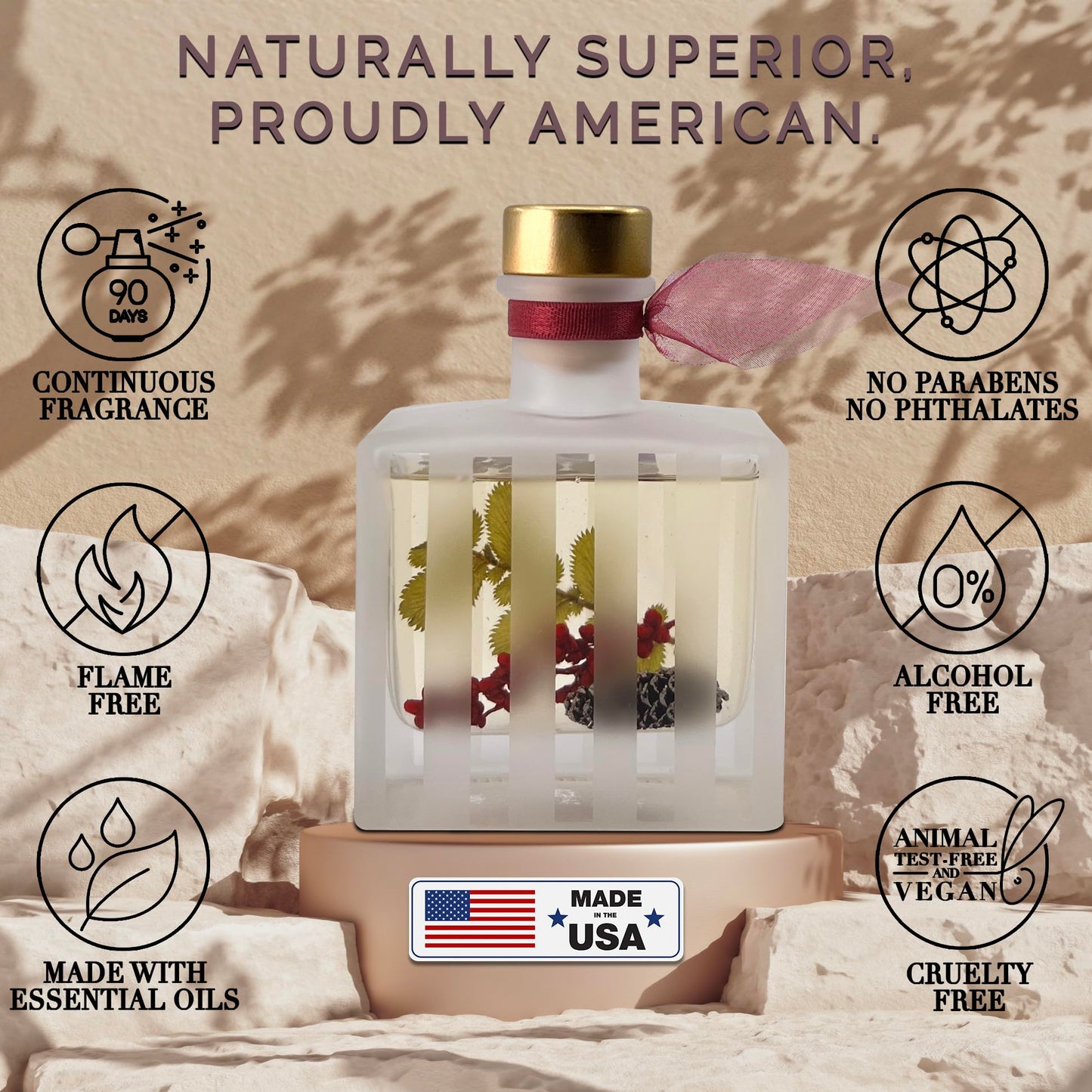 LOVSPA Lavender Eucalyptus Reed Diffuser