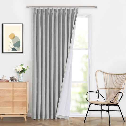 WEST LAKE Blackout Curtains 40x90" Blue, 2 Panels