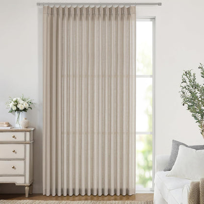 Pinch Pleat Sheer Curtains 42x95, 2 Panels