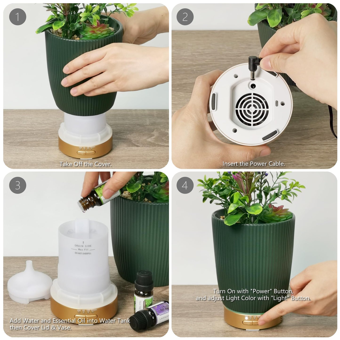 Earnest Living Ceramic Oil Diffuser 100ml
