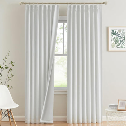 Vision Home Blackout Curtains 40x84" 2 Panels