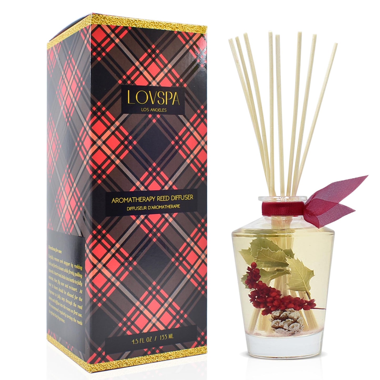 LOVSPA Lavender Eucalyptus Reed Diffuser
