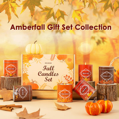 Fall Candles – 36oz (4×9oz) Soy Candles