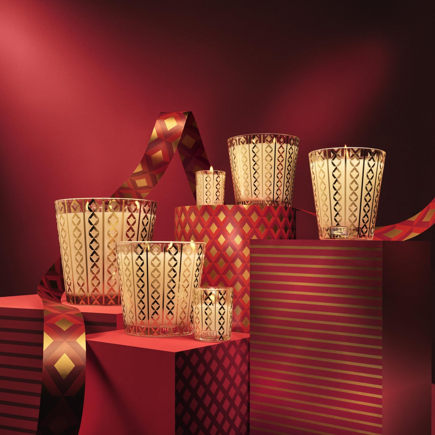 NEST Holiday 4-Wick Candle, 43.7 oz