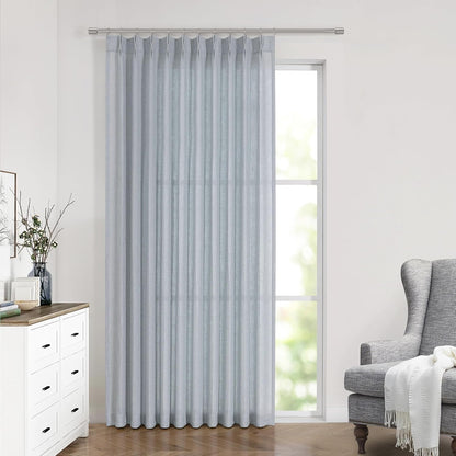 Pinch Pleat Sheer Curtains 42x95, 2 Panels