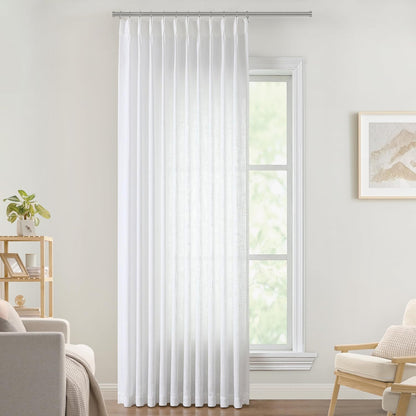 Pinch Pleat Sheer Curtains 42x95, 2 Panels