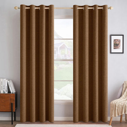 MIULEE Blackout Curtains 52x72, 2 Panels