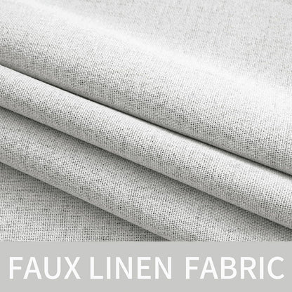 MIULEE Blackout Curtains 52x84" Beige, 2 Panels