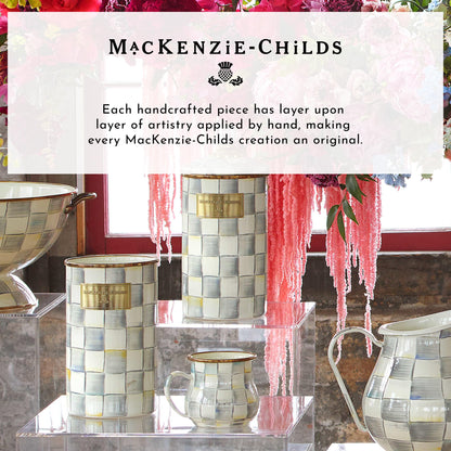 MACKENZIE-CHILDS Urn – Black & White