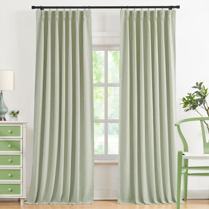 WEST LAKE Blackout Curtains 40x90" Blue, 2 Panels