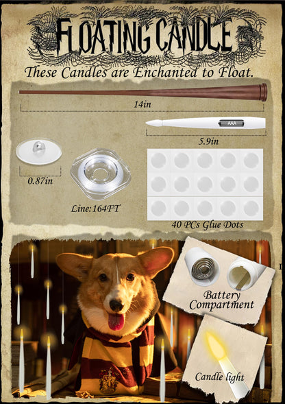 Halloween Decorations, 20 PCs Floating Candles