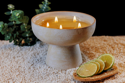 BLUEME 6-Wick Bergamot & Musk Candle
