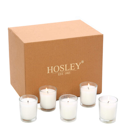 Hosley 240 Ivory Votive Candles