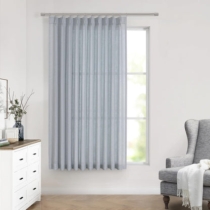 Pinch Pleat Sheer Curtains 42x95, 2 Panels