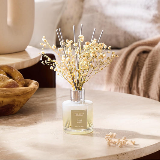 Airkeep Reed Diffuser Set 100ml, Clean Linen