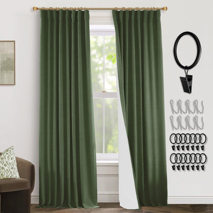 Boho Blackout Curtains Cream 70x90, 2 Panels