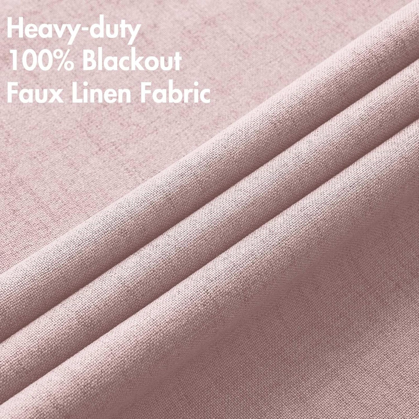 MIULEE Blackout Curtains 52x72, 2 Panels