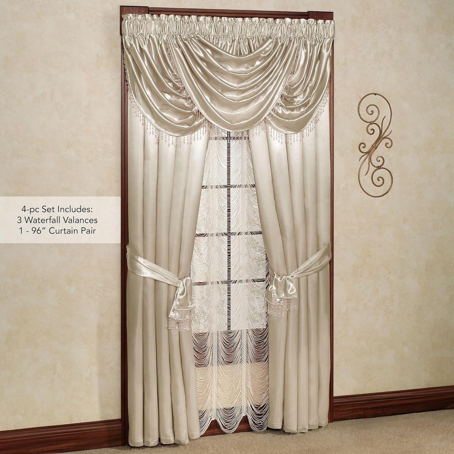 Touch of Class Portia Luxury Window Treatment