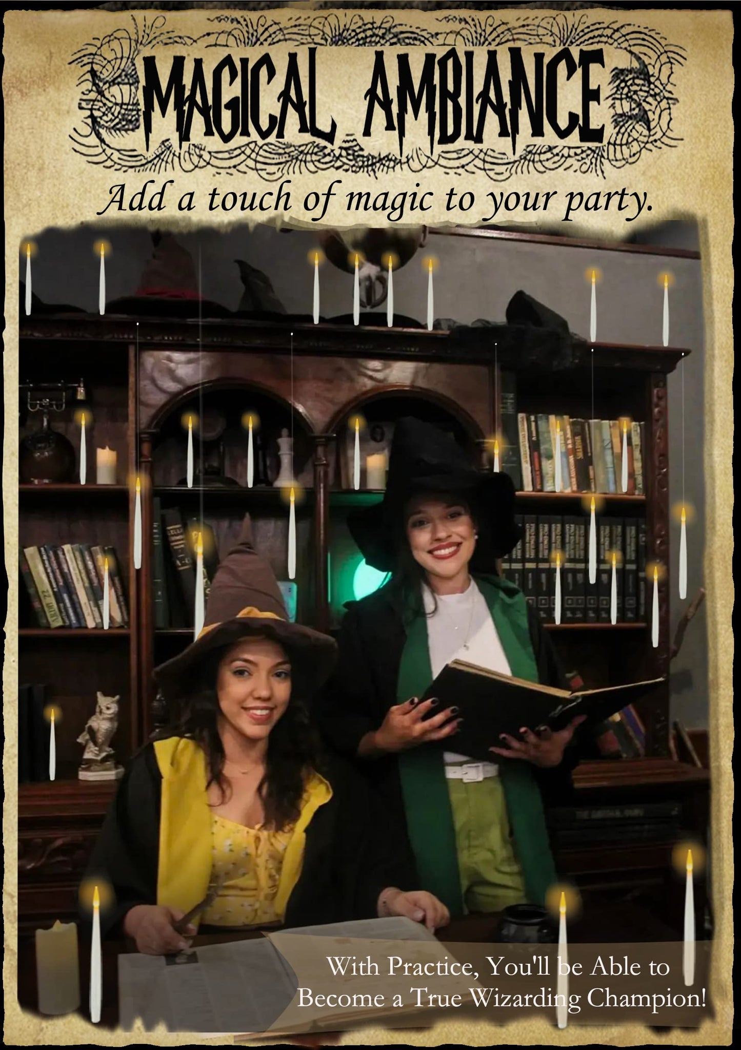 Halloween Decorations, 20 PCs Floating Candles