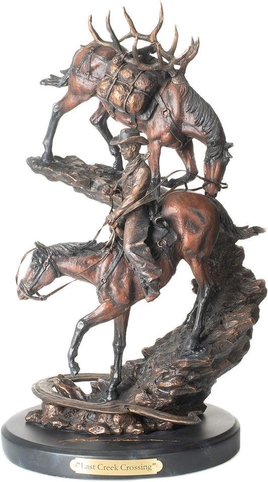 Last Creek Bronze Resin Sculpture 16x10