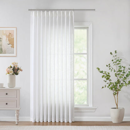 Pinch Pleat Sheer Curtains 42x95, 2 Panels
