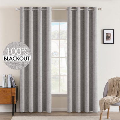 MIULEE Blackout Curtains 52x72, 2 Panels