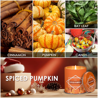 Fall Candles – 36oz (4×9oz) Soy Candles