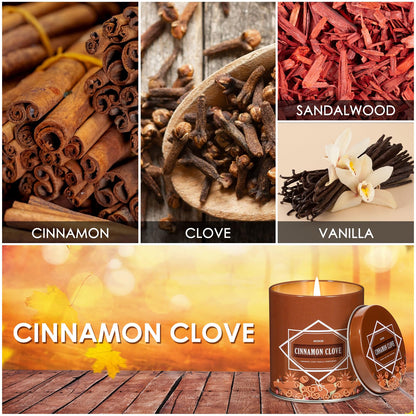 Fall Candles – 36oz (4×9oz) Soy Candles