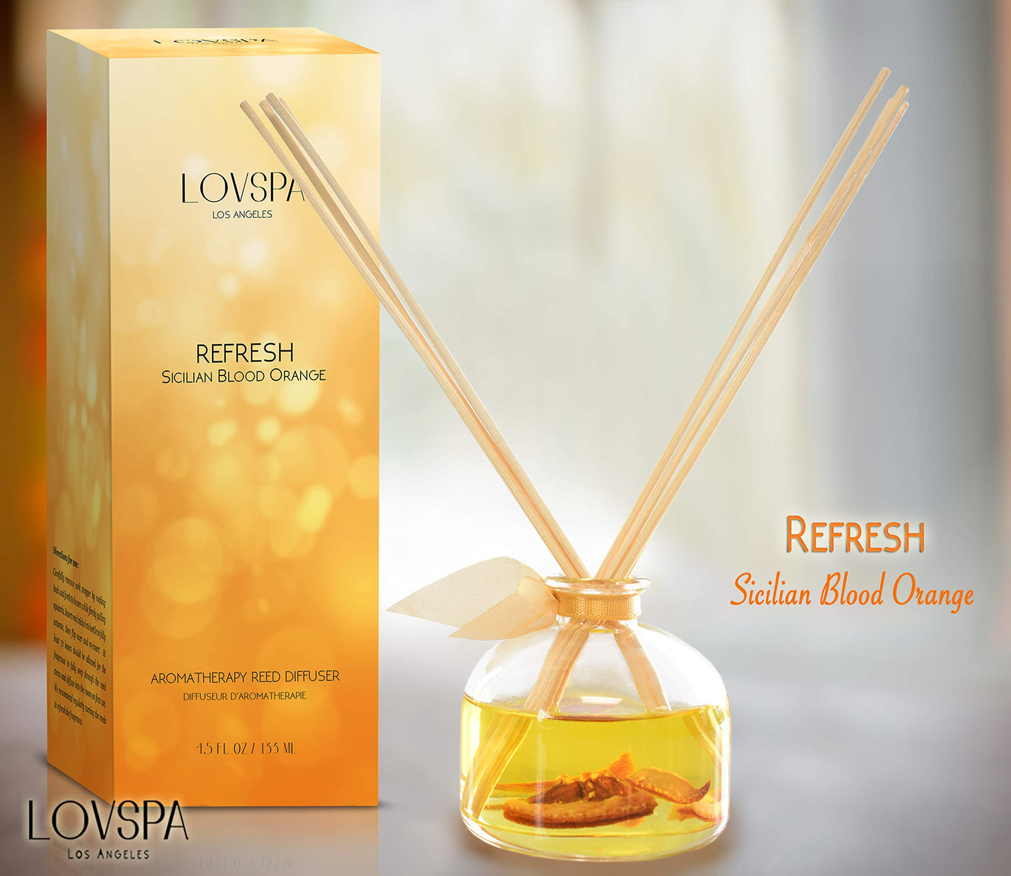 LOVSPA Lavender Eucalyptus Reed Diffuser