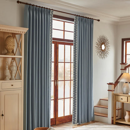Beige Pinch Pleat Curtains 50x84