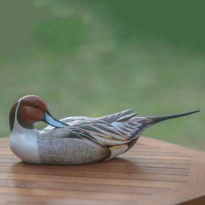 NOVICA Pintail Duck Sculpture 4.9"