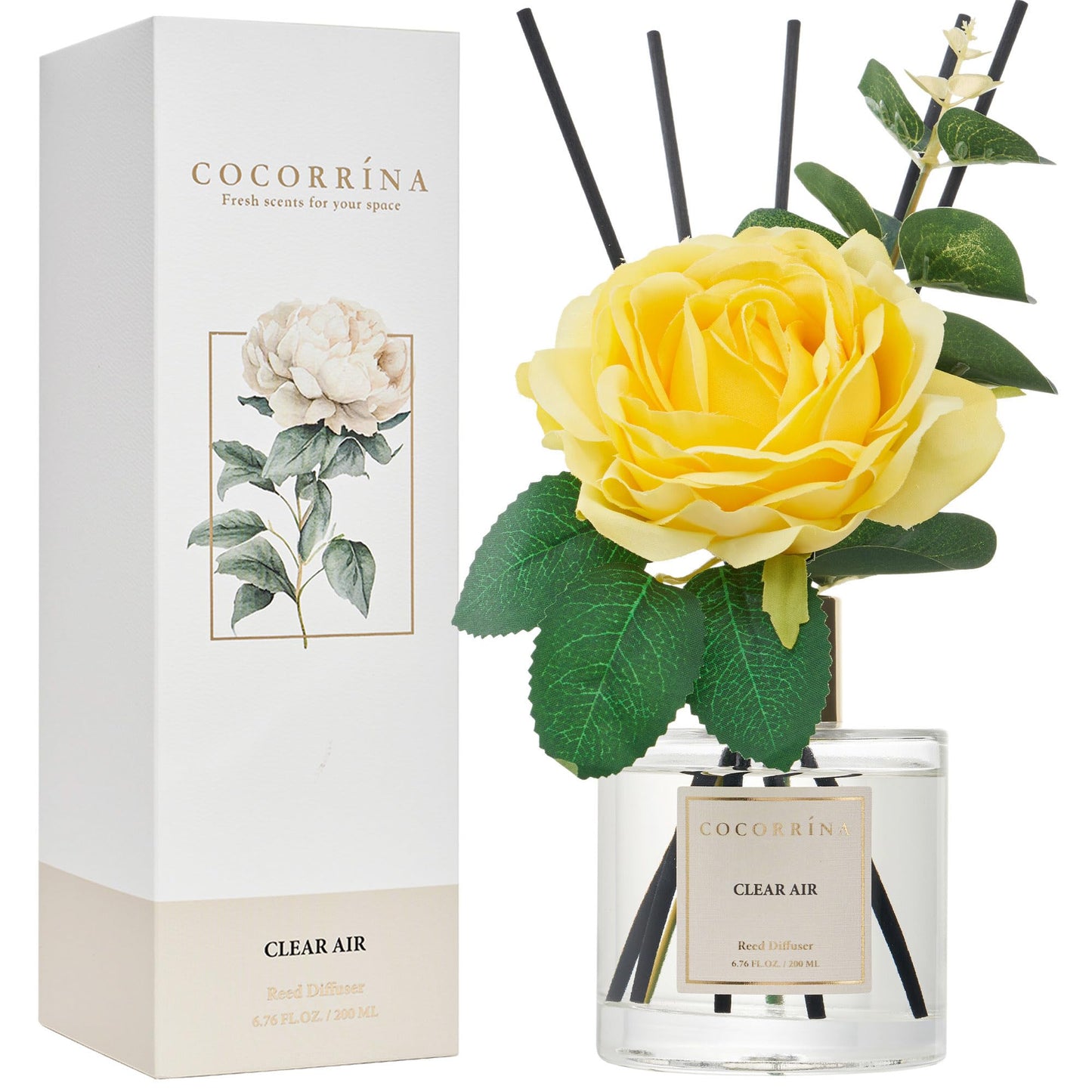 Cocorrína Clean Linen Reed Diffuser 6.7oz
