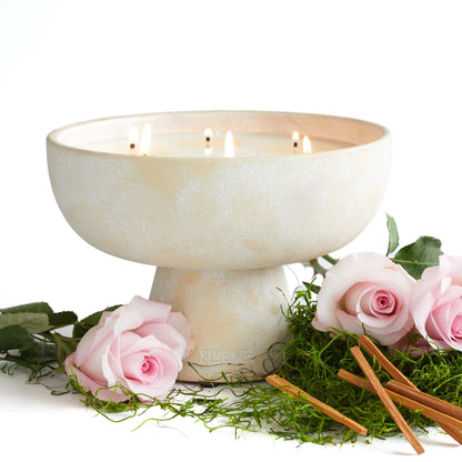 BLUEME 6-Wick Bergamot & Musk Candle