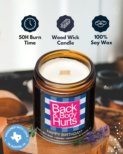 Funny Happy Birthday Candle