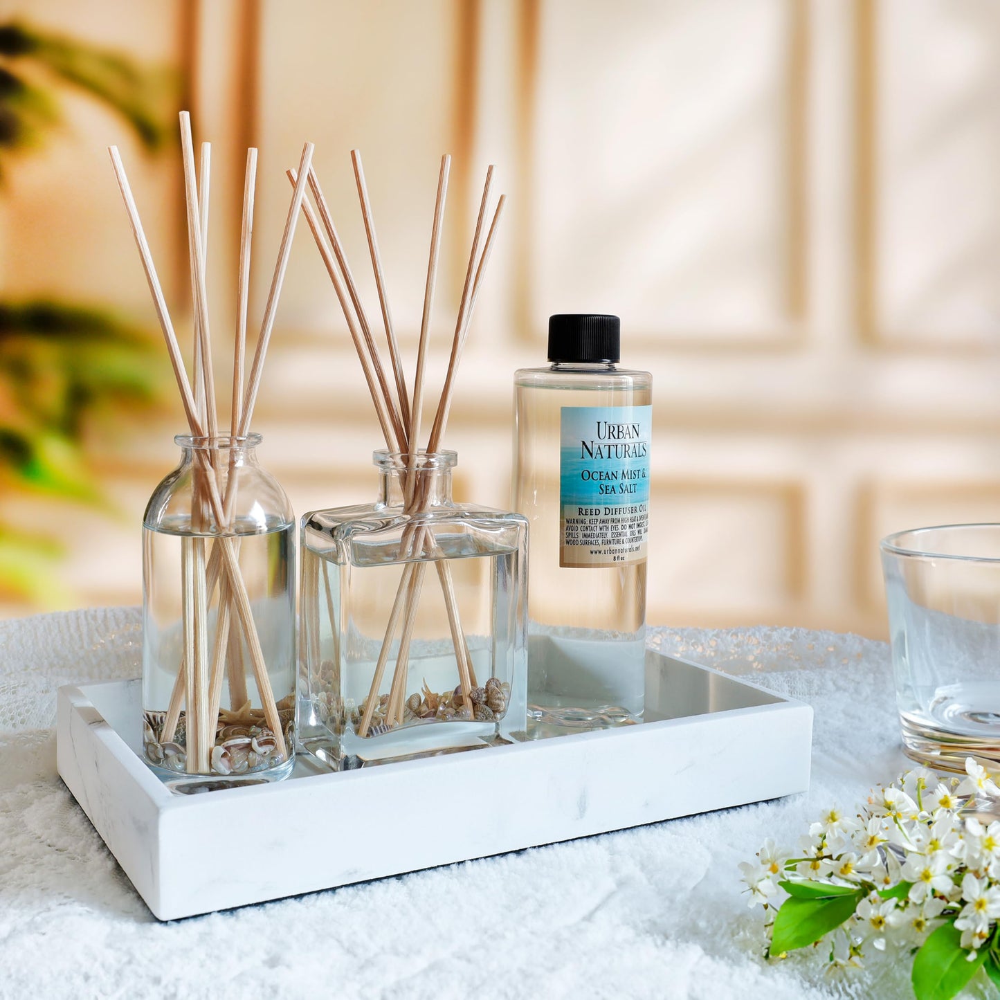 Ocean Mist & Sea Salt Reed Diffuser Set