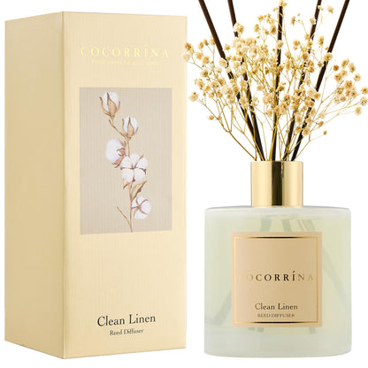 Cocorrína Clean Linen Reed Diffuser 6.7oz
