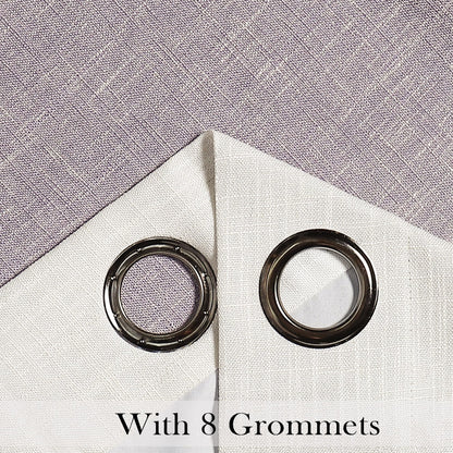 Ombre Blackout Curtains 50x84" Gray, 2 Panels