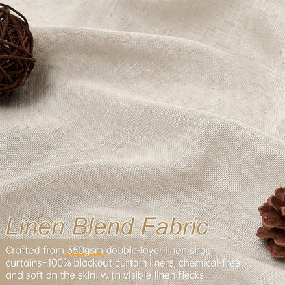 Topfinel Blackout Curtain 72x108, 1 Panel