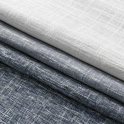 Ombre Blackout Curtains 50x84" Gray, 2 Panels