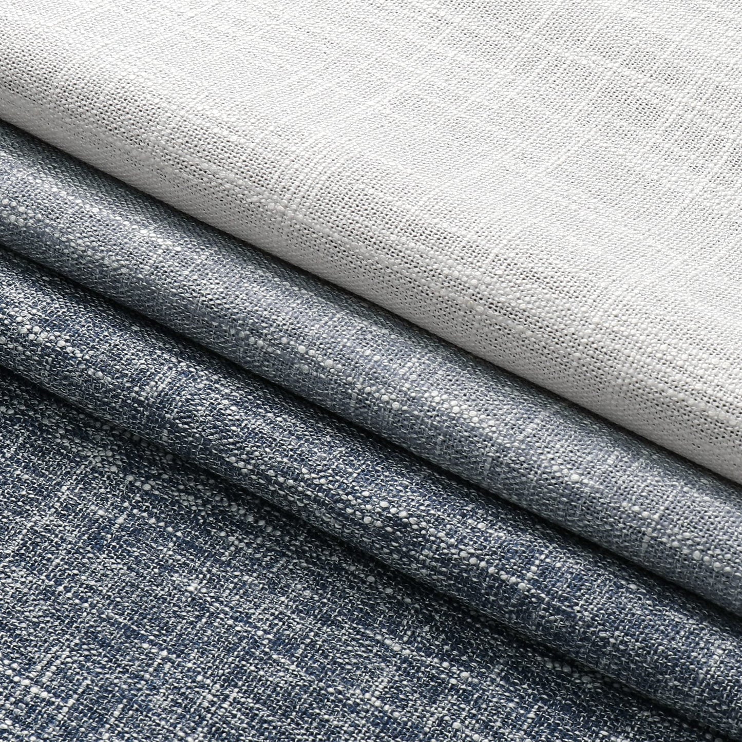 Ombre Blackout Curtains 50x84" Gray, 2 Panels