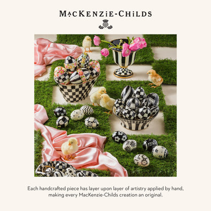 MACKENZIE-CHILDS Urn – Black & White