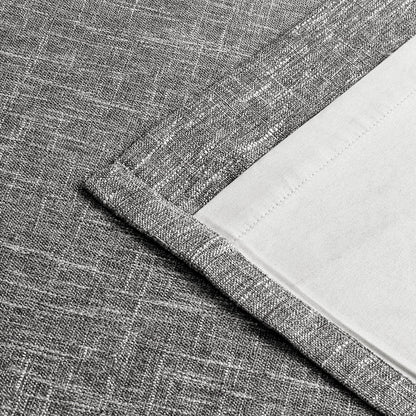 Ombre Blackout Curtains 50x84" Gray, 2 Panels